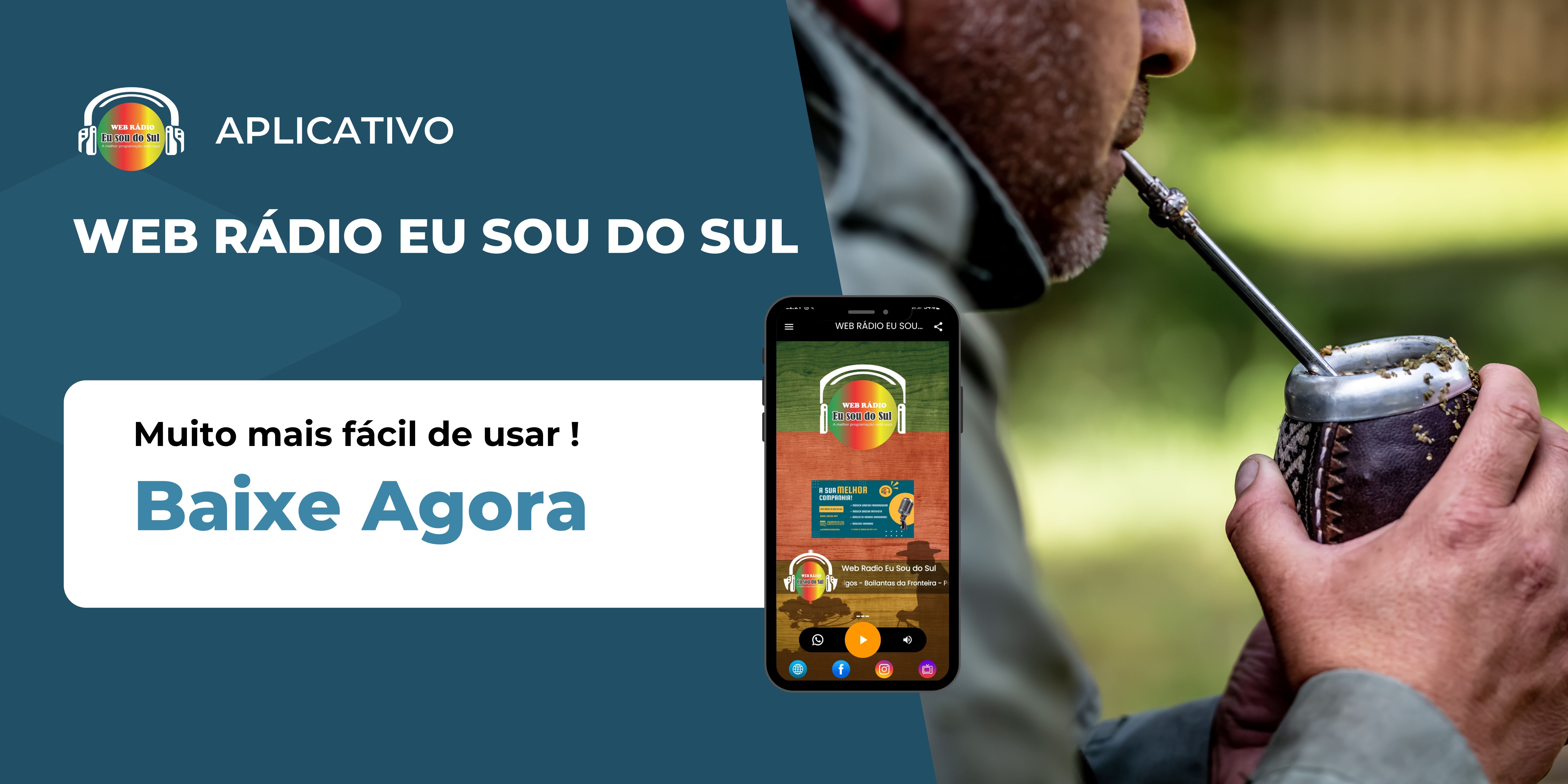 Baixe nosso App na Play Store clique no Banner